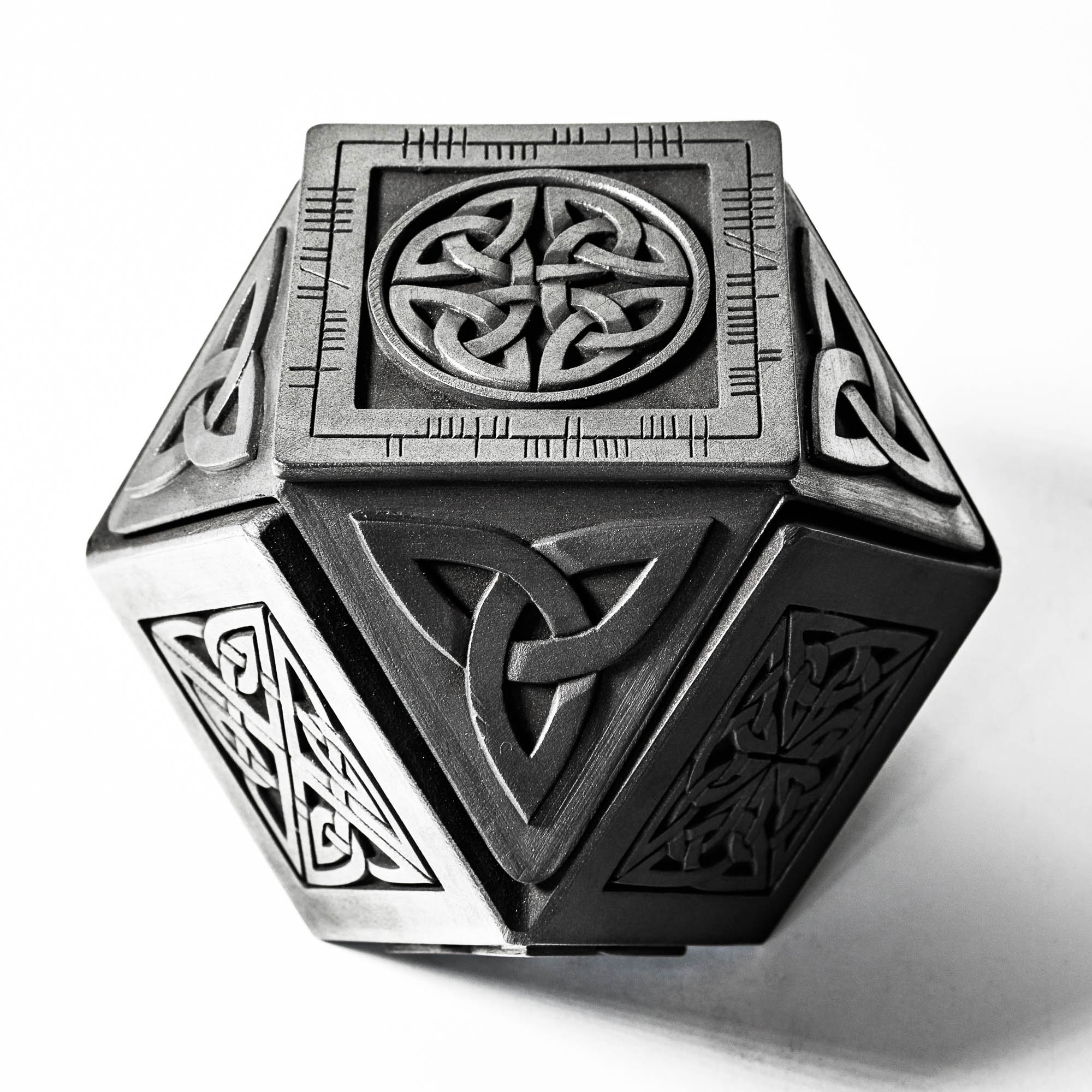 Large Cube Celtic Treasure Box