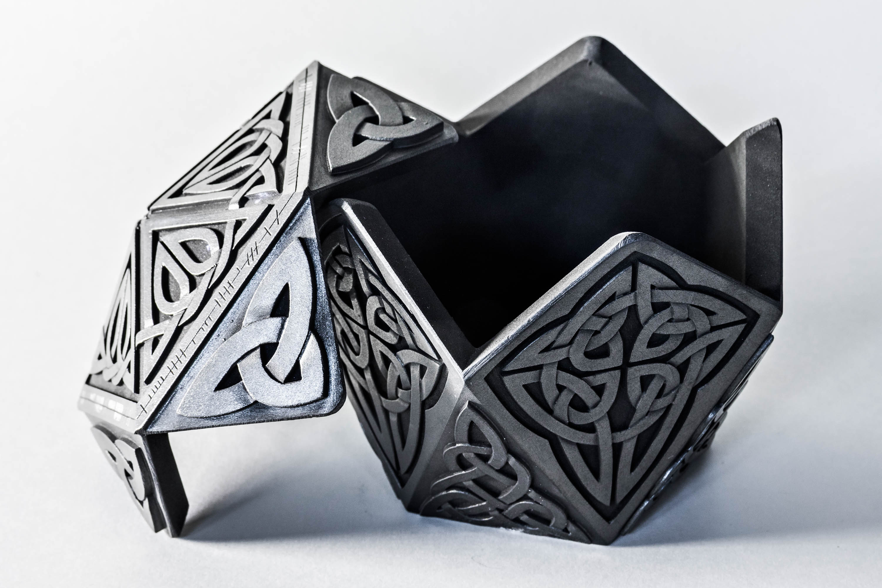 Small Cube Celtic Treasure Box