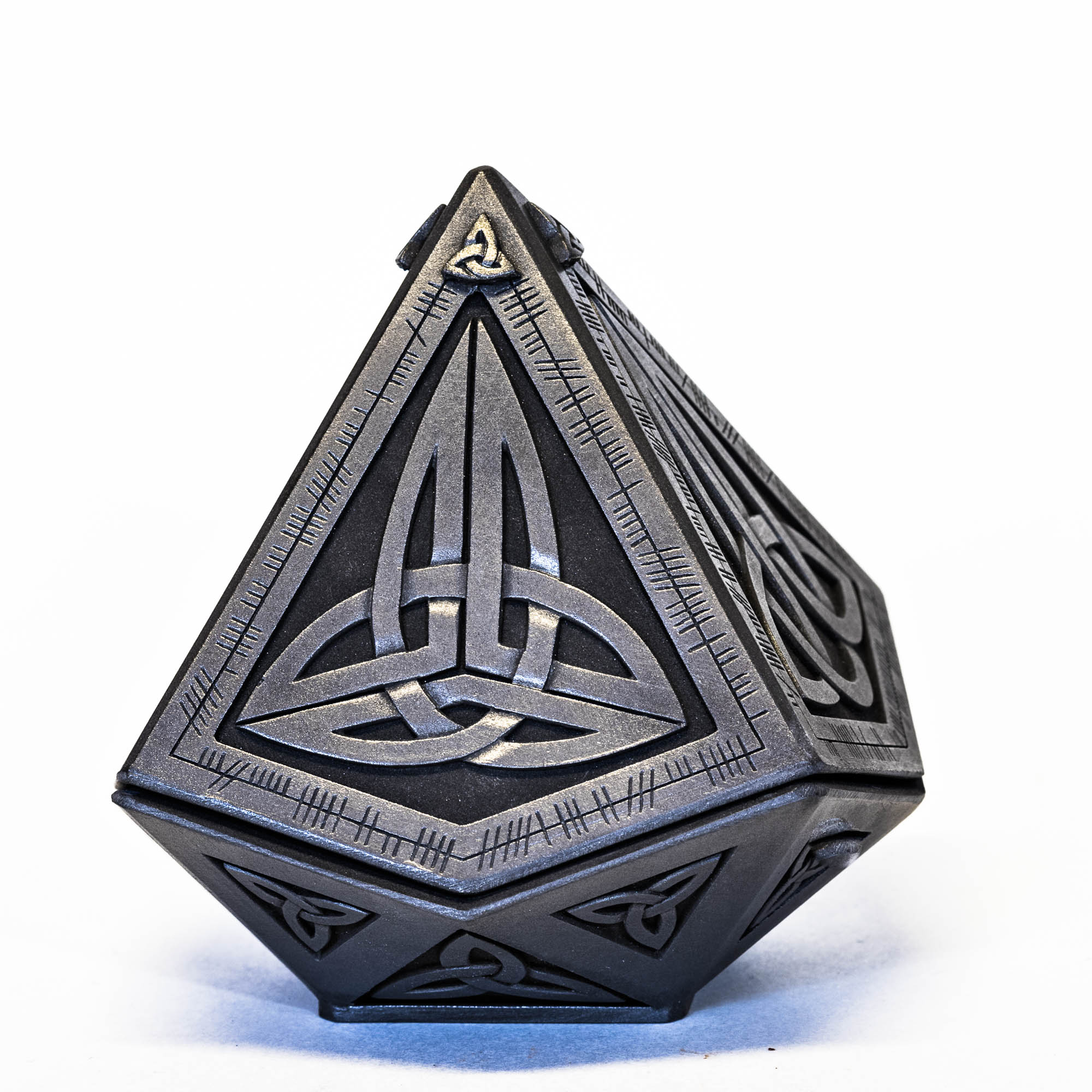 Small Cube Celtic Treasure Box