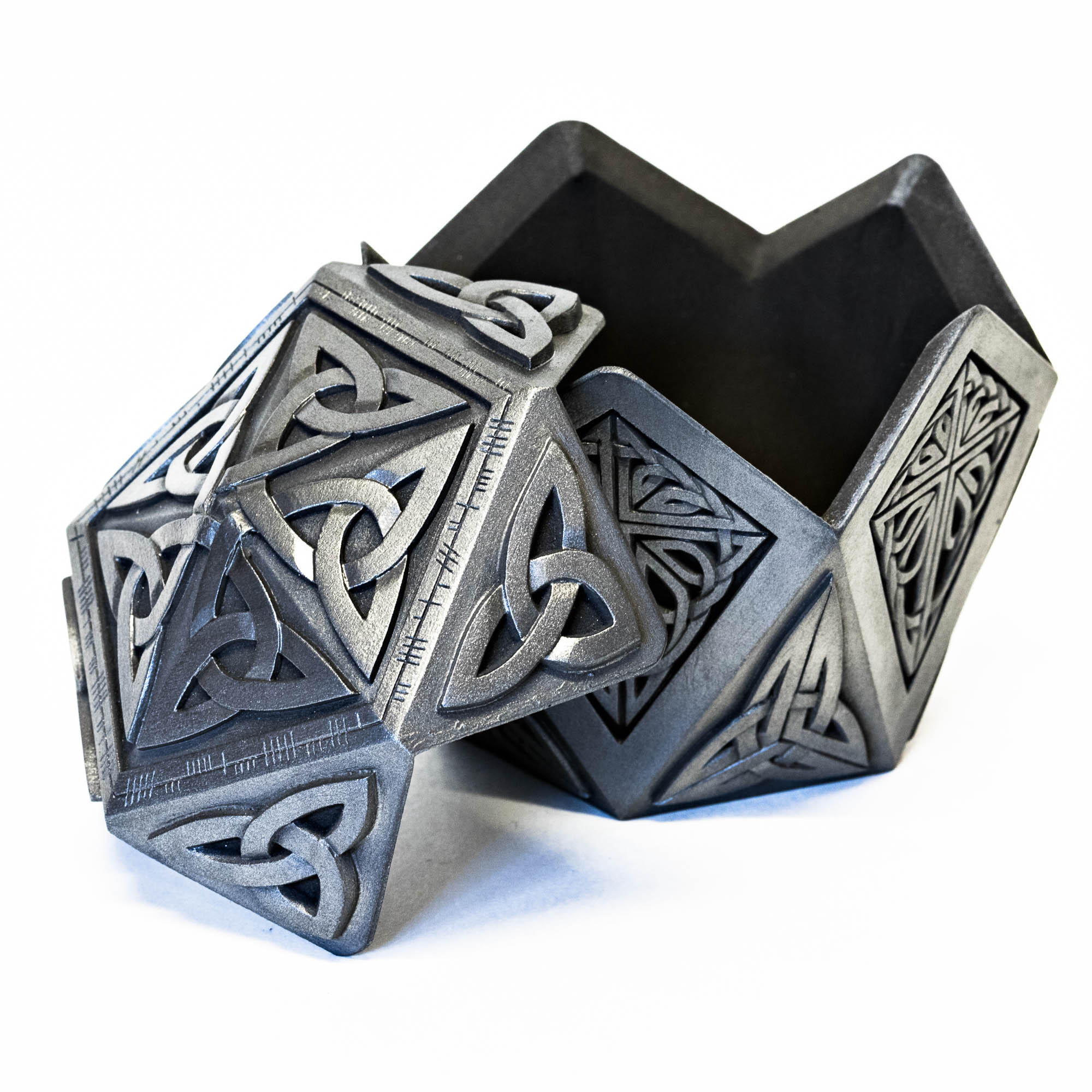 Small Cube Celtic Treasure Box