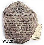 Declaration of Arbroath Wall Plaque