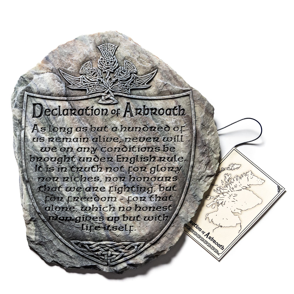 Declaration of Arbroath Wall Plaque