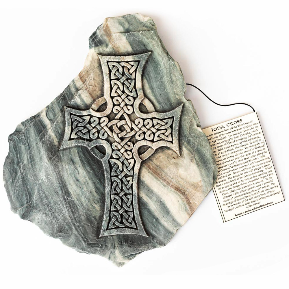 Iona Cross Wall Plaque